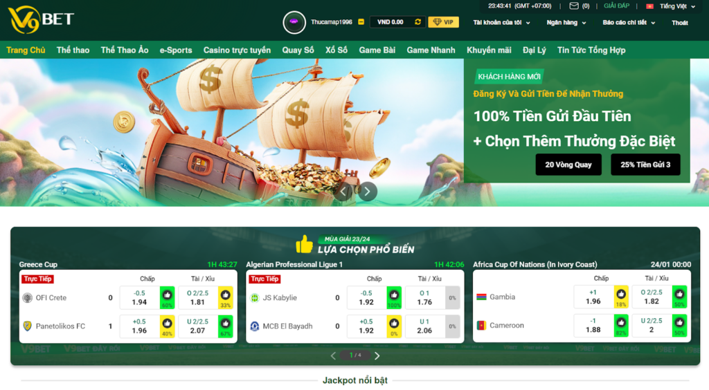 Điều kiện rút tiền V9bet