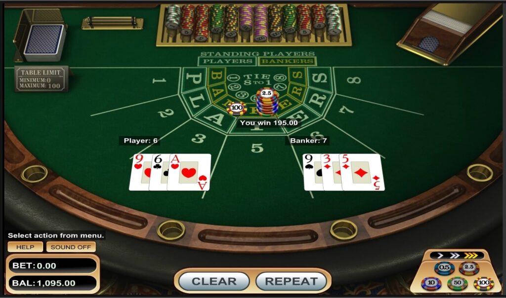 Luật chơi cá cược Baccarat cơ bản nhất cho người mới