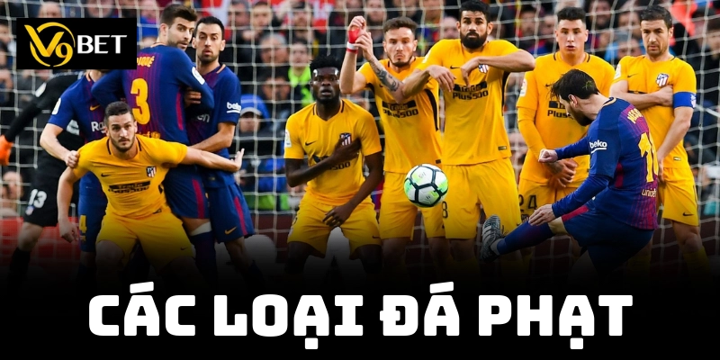 Tìm hiểu các loại sút phạt phổ biến
